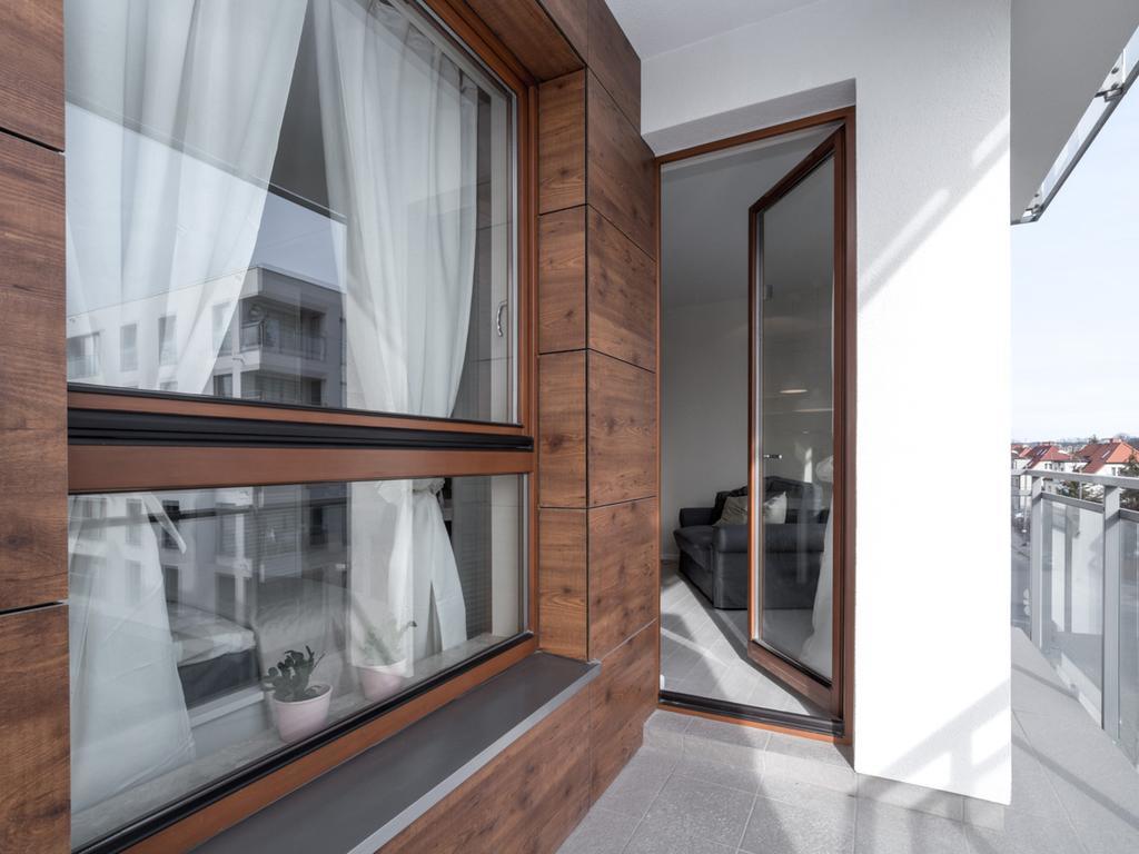Apartament Z Widokiem Na Dworek Gdansk Bagian luar foto